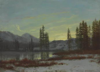 Schnee in den Rockies